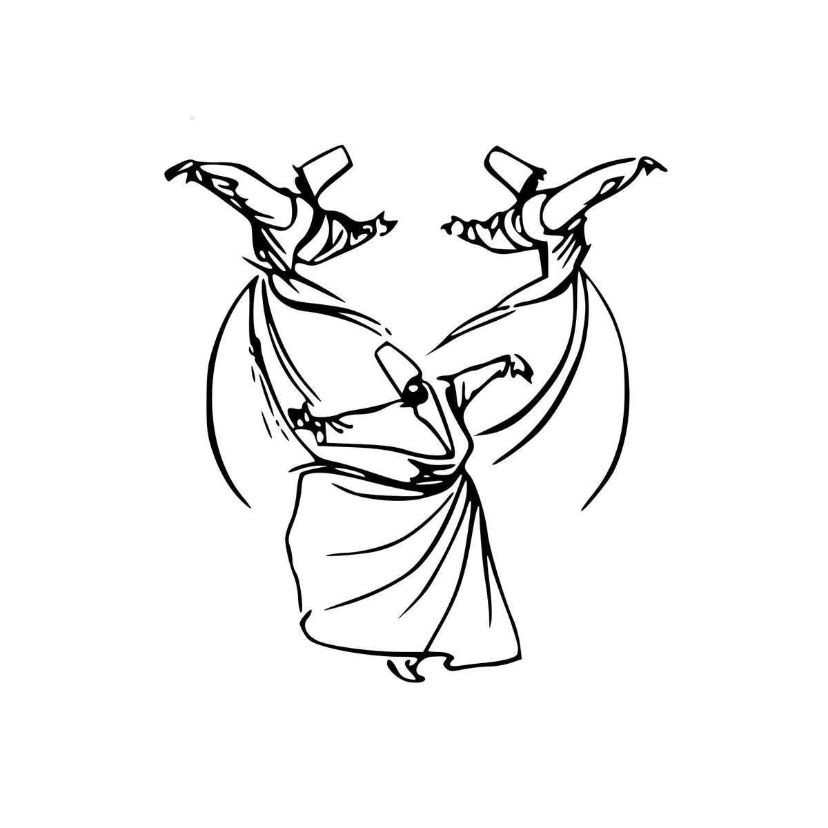 Whirling Dervishes Flag – Lama Foundation