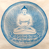 blue buddha